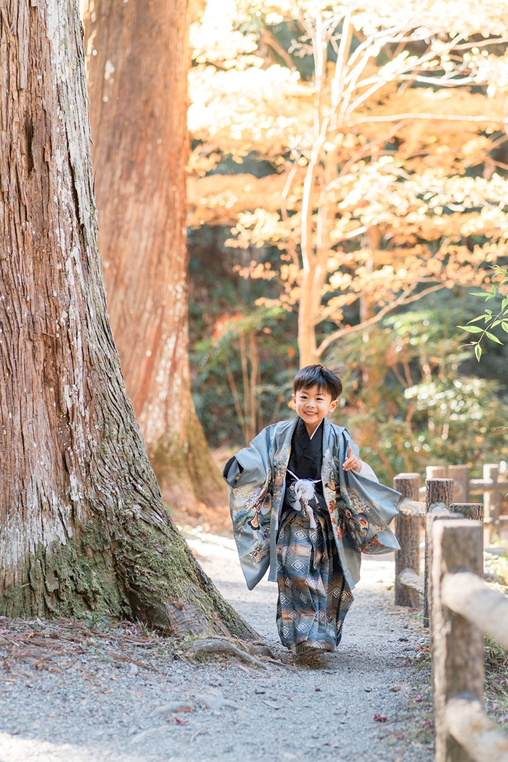 小國神社のもみじ狩り