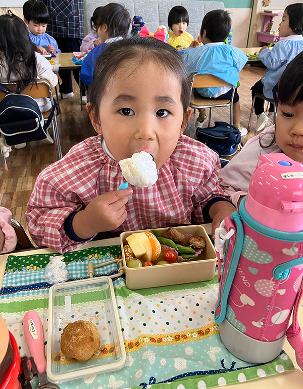 お餅つき