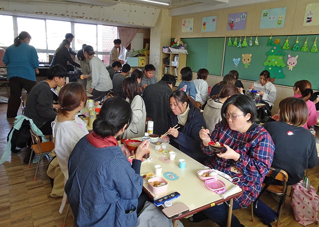 餅つき